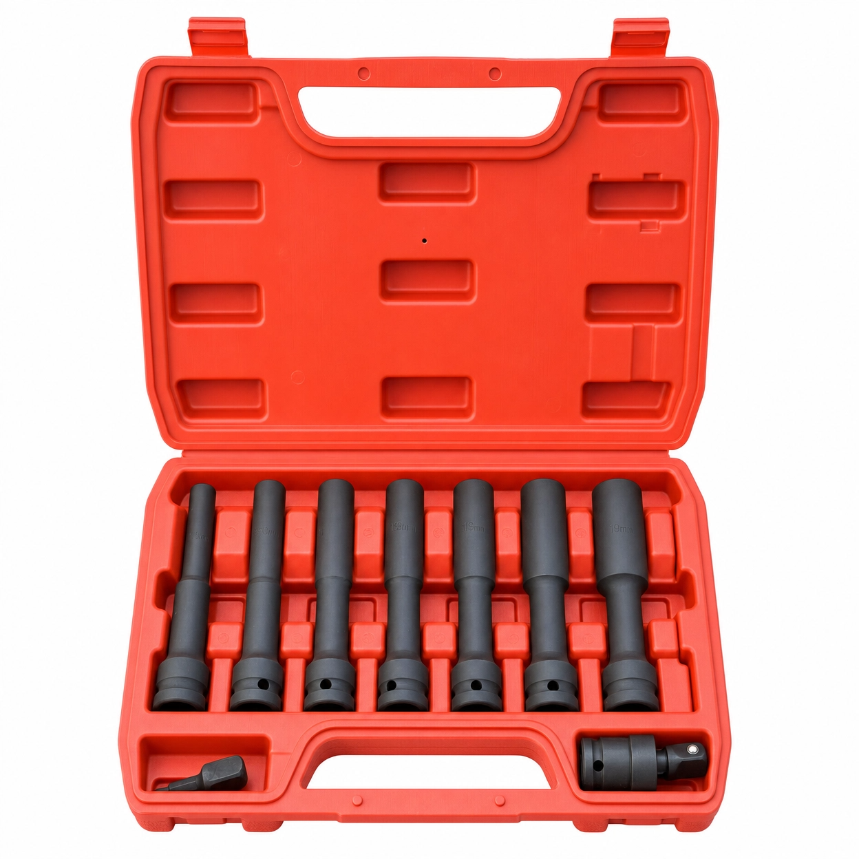 9Pcs 1/2" Deep Impact Socket Set
