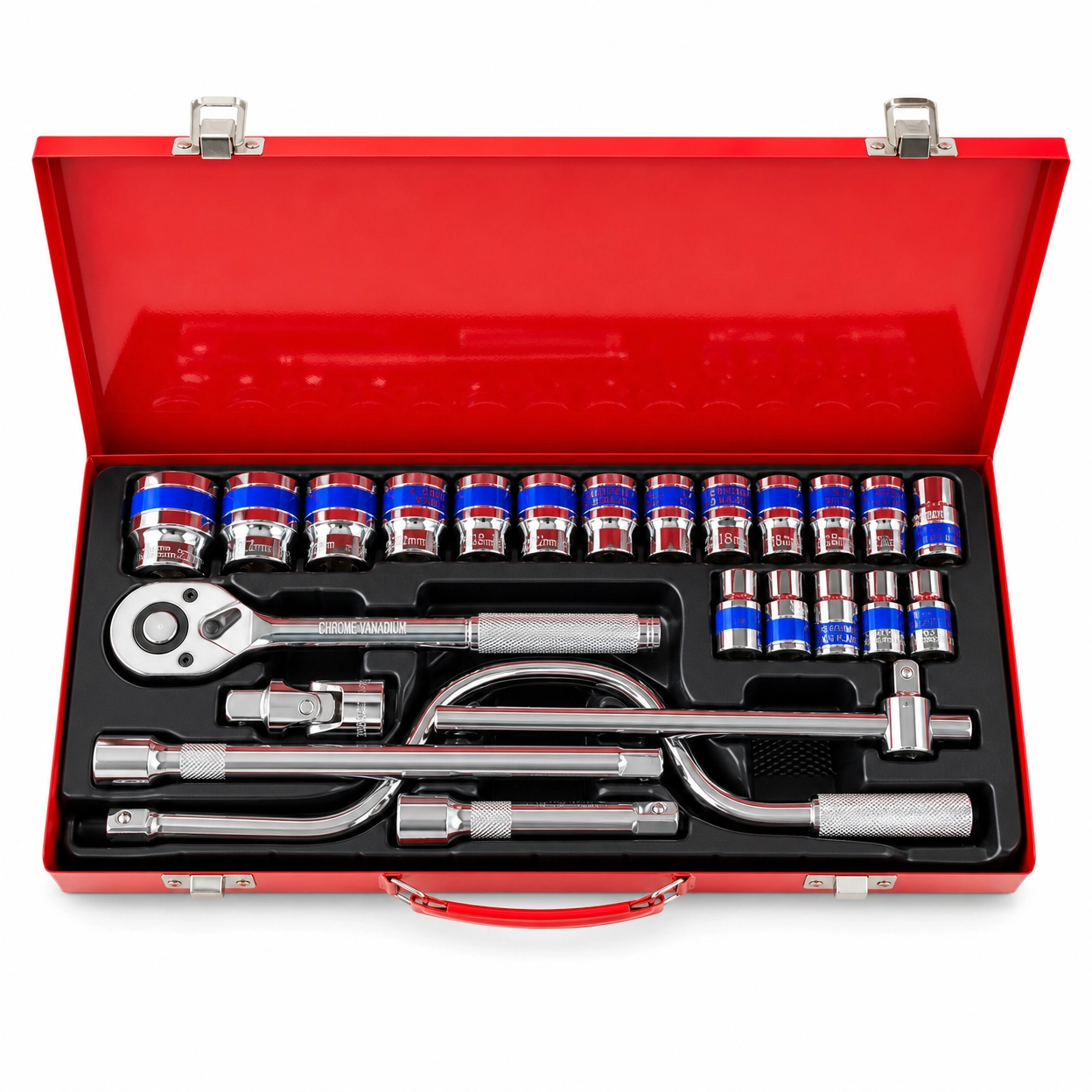 24Pcs 1/2" Drive Socket Set