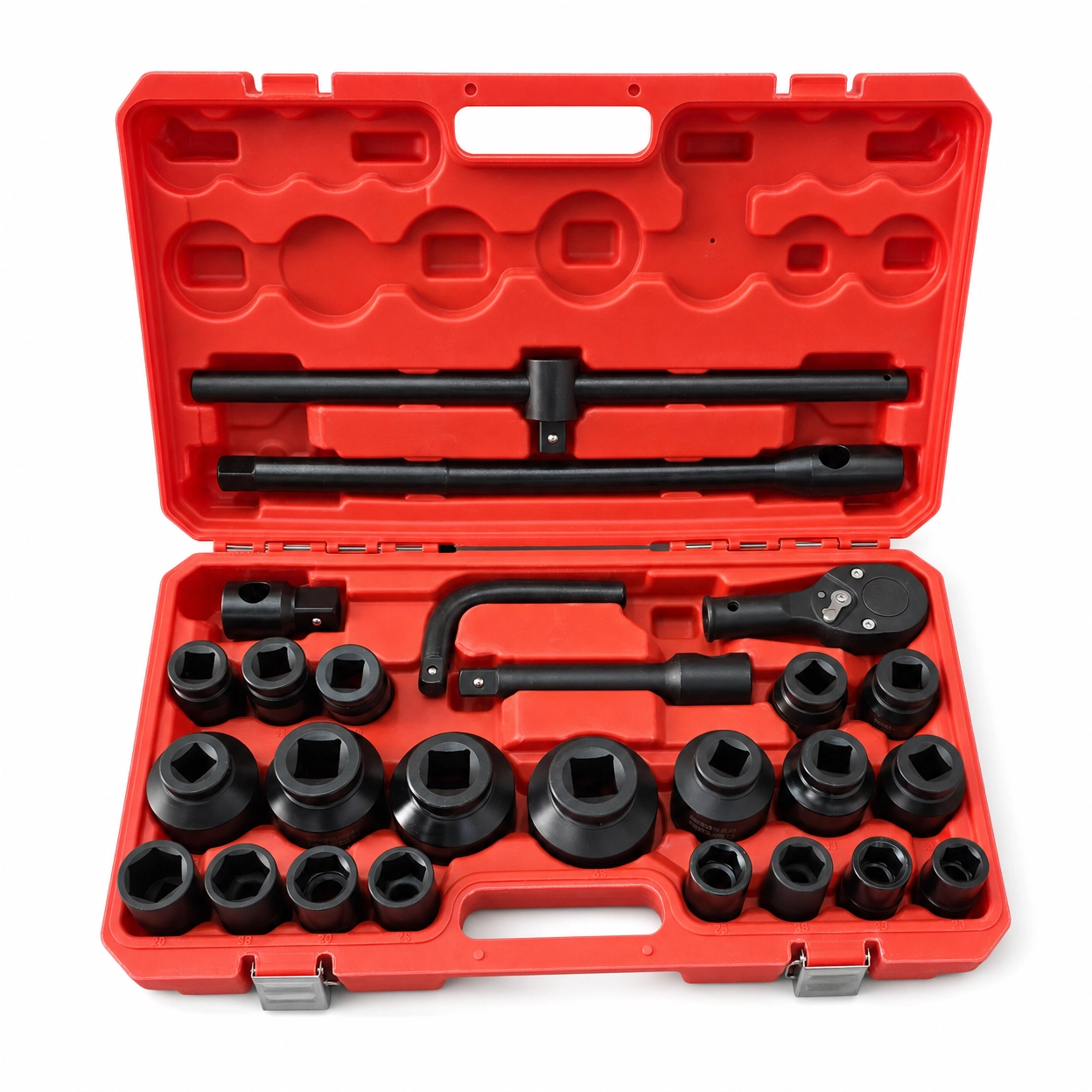26Pcs 3/4" Heavy Duty Impact Socket Set