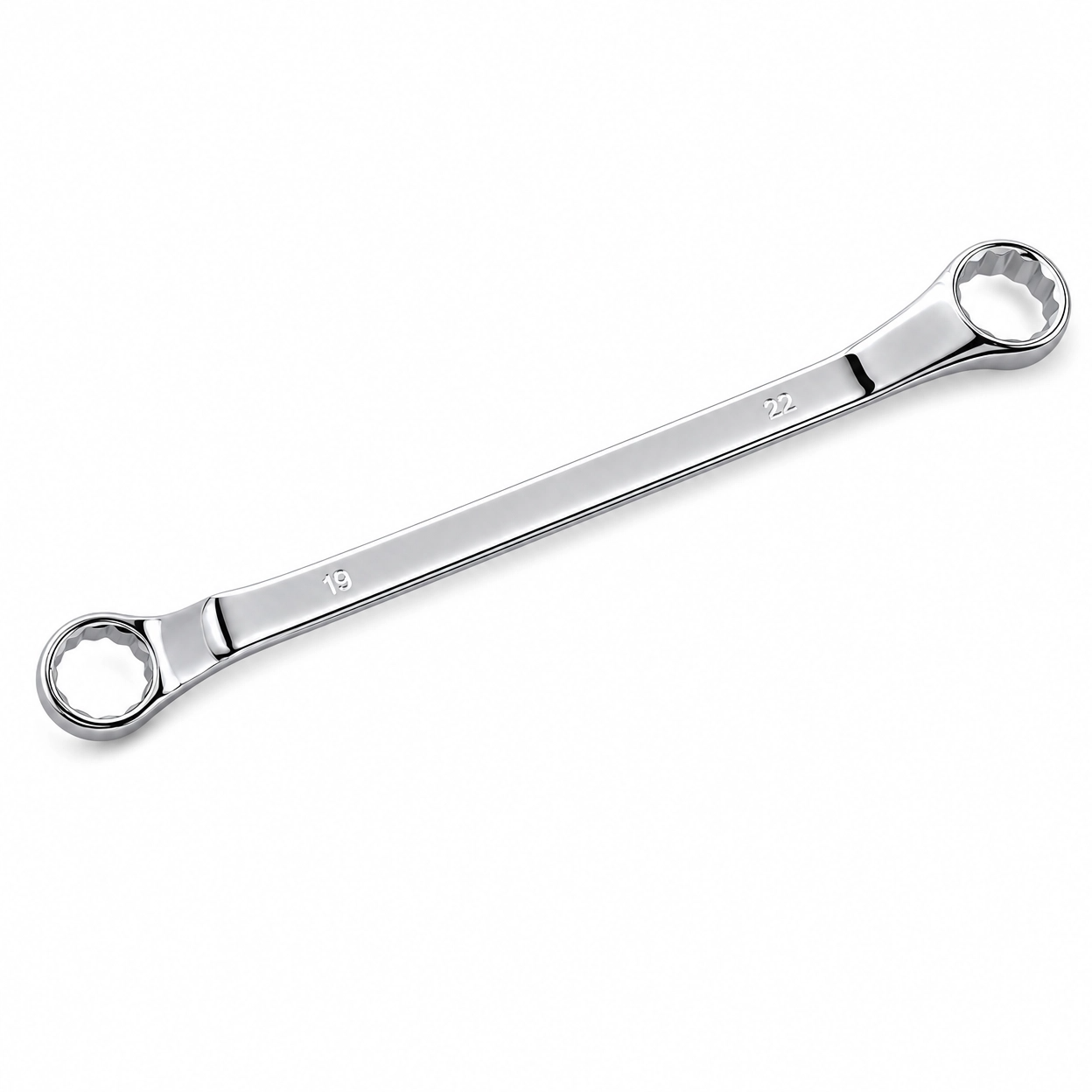 Mirror Polished Double Ring Box Wrench