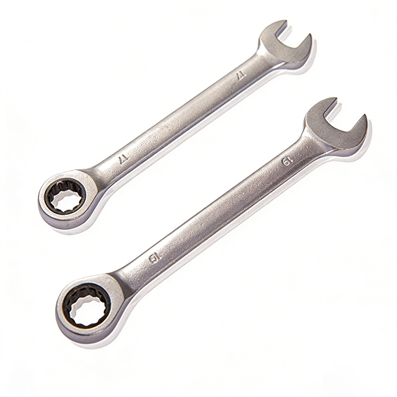 Fixed Head And Ratchet Wrench