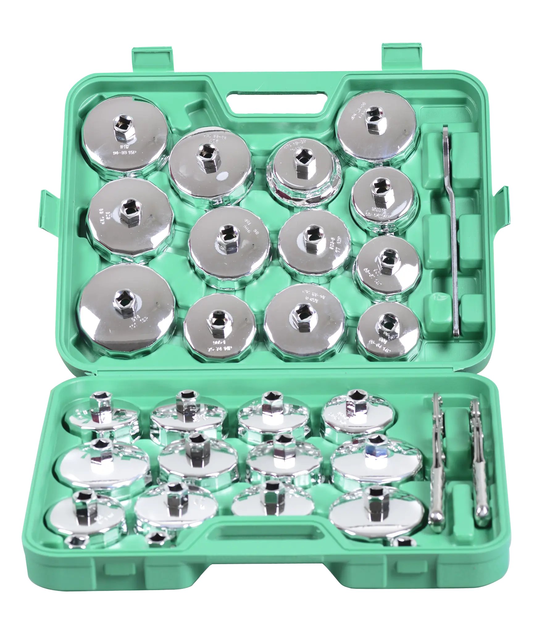 27Pcs Cup‑Type Oil Filter Wrench Set