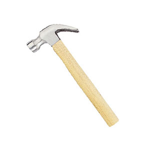 Wooden Handle Claw Hammer